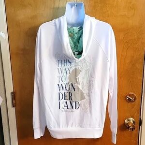 Disney Epcot World Showcase UK Pavilion Alice In Wonderland Zip up